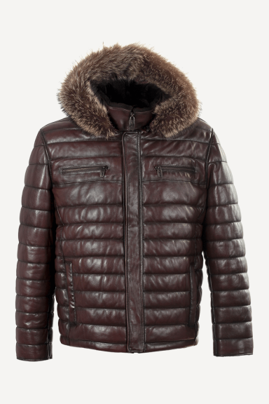 QUILTED LEATHER JACKET ENV-3363