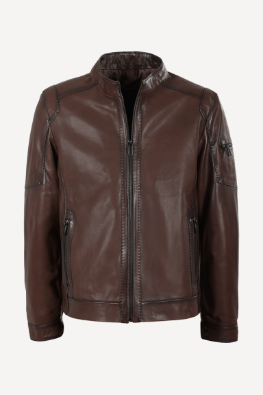 Mens leather jacket ENV-3904