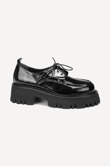 Ladies patent leather shoes ILV-3634
