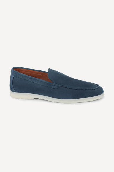 Mens suede moccasins MGZ-185-3134
