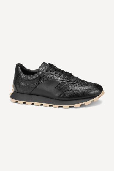 Mens leather sports shoes MGZ-297-3017