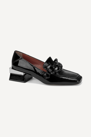 Ladies patent leather shoes SY-26483