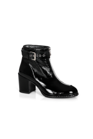 Дамски боти от начупен лак KM-298-925