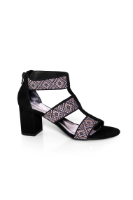 Дамски сандали от естествен велур CP-2966