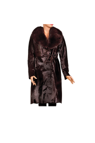 Дамско палто от естествена кожа DMD-1509
