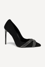 Велурени обувки с висок ток ADL-3003-23