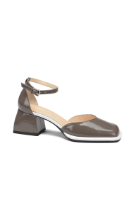 Дамски сандали от естествен лак ADL-8044-23