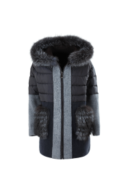 Дамско яке от алпака и плетиво CK-97