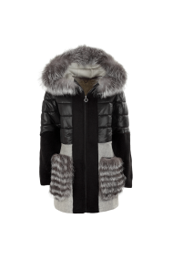 Дамско яке от алпака и плетиво CK-97