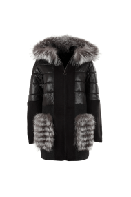 Дамско яке от алпака и плетиво CK-97