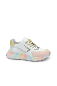 Дамски спортни обувки от естествена кожа CLK-9430