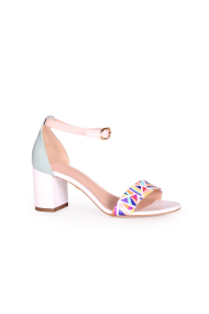 Дамски сандали от естествен лак CP-2968