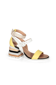 Дамски сандали от естествена кожа DV-136-10