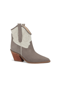 Дамски боти от естествен кожа и набук DV-241-22