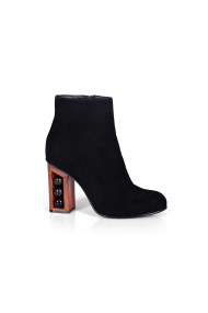 Дамски боти от естествен велур DV-315-02