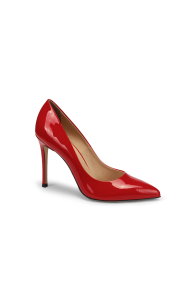 Дамски обувки от естествена лак DV-58-01