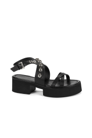 Дамски сандали от естествена кожа DV-719-03