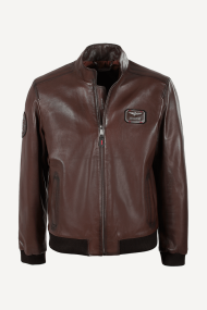 Яке от естествена кожа ENV-3428