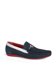 Мъжки мокасини от естествен набук ETR-16274