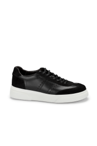 Мъжки обувки от естествена кожа и велур ETR-9147