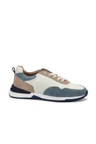 Мъжки обувки от естествен велур и кожа ETR-9225