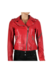 Дамско яке от естествена кожа FC-2347