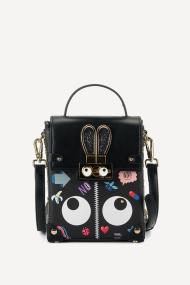 Чанта от еко кожа GG-25605-черен