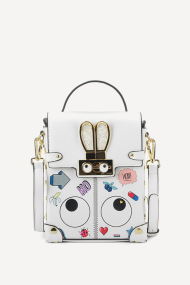 Чанта от еко кожа GG-25605-бял