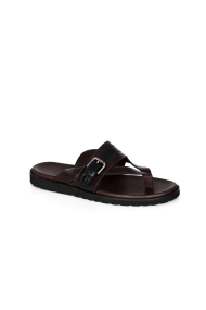 Мъжки чехли от естествена кожа GN-193787/1