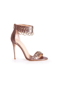 Дамски сандали от естествена кожа ILV-1355