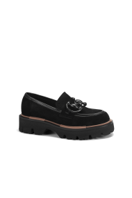 Дамски обувки от естествен велур и кожа ILV-3429-1