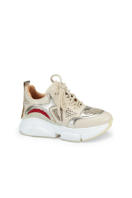 Дамски спортни обувки от естествена кожа ILV-4761