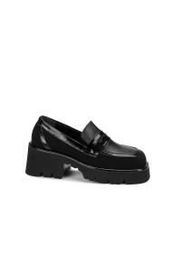 Дамски обувки от естествена кожа и велур ILV-546