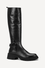 Кожени ботуши със среден ток и грайфер ILV-58030