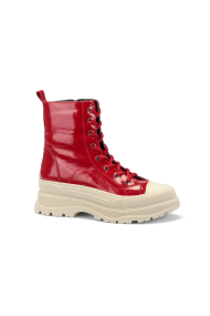 Дамски боти от ествествен лак ILV-8110