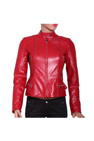 Дамско яке от естествена кожа ING-1840