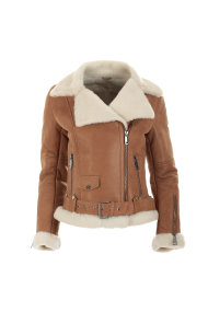 Дамско яке от естествена кожа ING-011