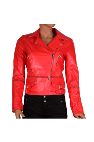 Дамско яке от естествена кожа ING-1852