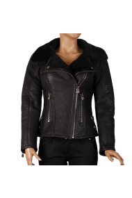 Дамско яке от естествена кожа ING-2131