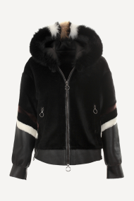 Кожено яке от агнешки мутон ING-2204