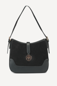 Чанта от велур и еко кожа JAC-303