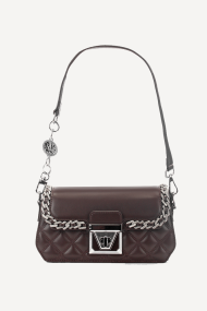 Чанта от еко кожа KB-20137-кафяв