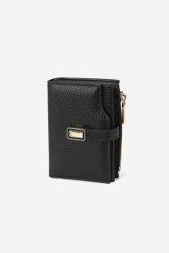 Дамски кожен портфейл KB-26789-черен