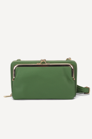 Дамско портмоне от еко кожа KB-26816-зелен
