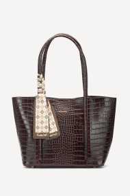 Чанта от еко кожа KB-26857-кафяв