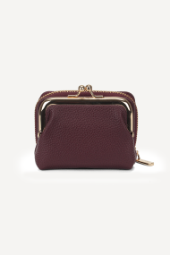 Дамско портмоне от еко кожа KB-27076-бордо