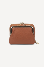 Дамско портмоне от еко кожа KB-27076-кафяв