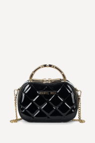 Чанта от еко лак KB-27078-черен