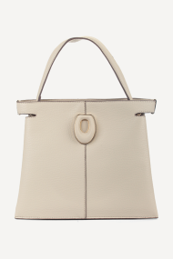 Чанта от еко кожа KB-7293-бежов