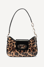 Чанта от еко лак KB-7407-леопард